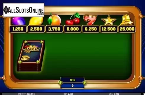 Bonus Game screen 2