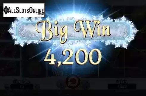 Big win screen