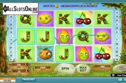 Screen 1. Fruity Friends from NeoGames