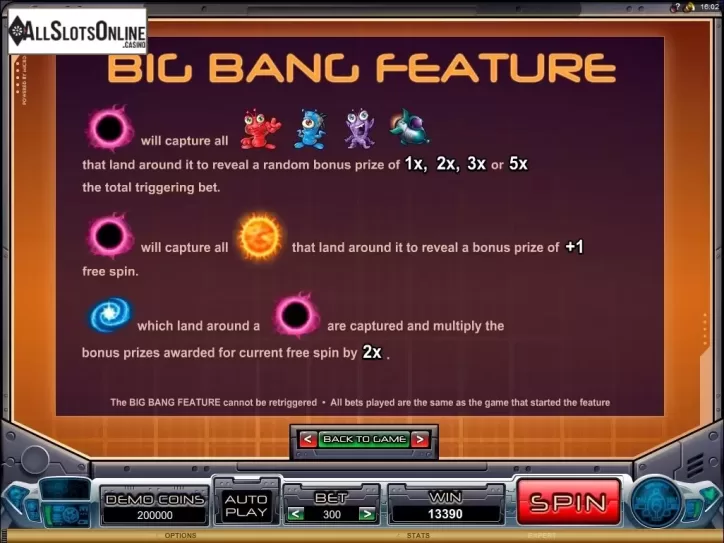 Screen3. Galacticons from Microgaming