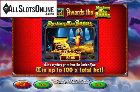 Screen4. Genie Jackpots from Blueprint
