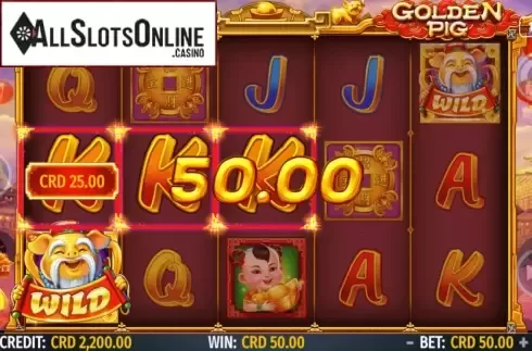 Win Screen. Golden Pig (Octavian Gaming) from Octavian Gaming