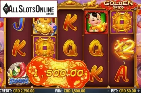 Bonus Win. Golden Pig (Octavian Gaming) from Octavian Gaming
