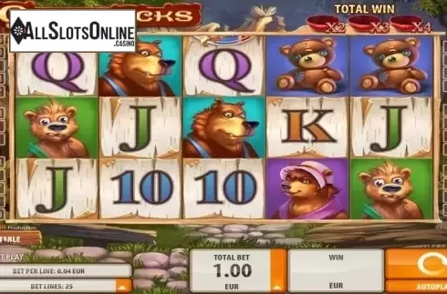 Reels. Goldilocks from Quickspin