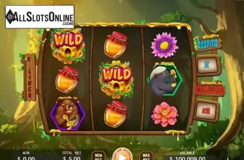 Reel screen. Honey Money (KA Gaming) from KA Gaming