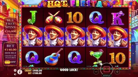 Hot Fiesta slot screenshot 5