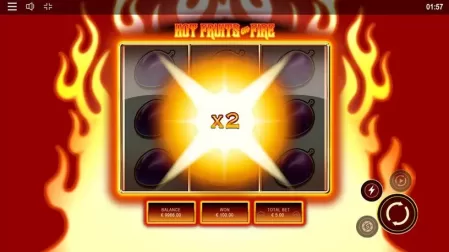 Hot Fruits on Fire slot screenshot 5