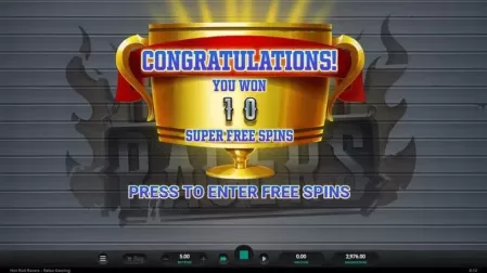 Hot Rod Racers slot screenshot 5