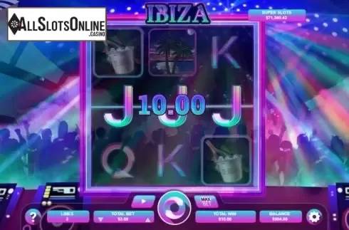 Win screen 4. Ibiza from Arrows Edge