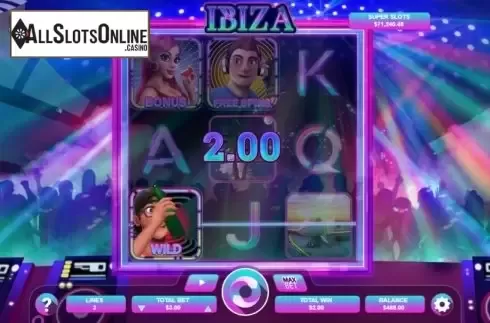 Win screen 5. Ibiza from Arrows Edge
