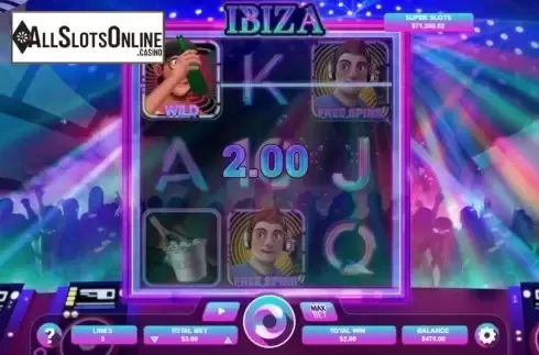Win screen 6. Ibiza from Arrows Edge