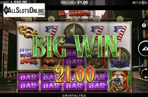 Big Win screen