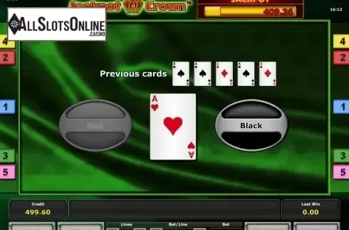 Double Up. Jackpot Crown from Greentube