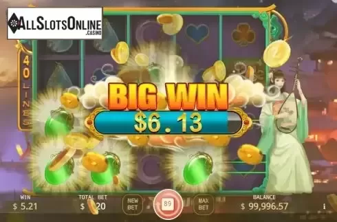 Big Win screen