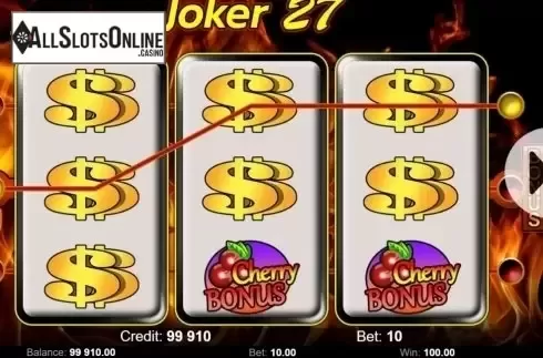 Win Sceen 2. Joker 27 from KAJOT
