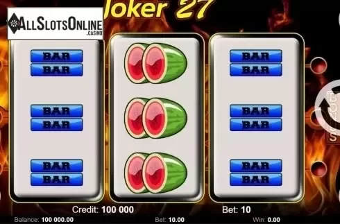 Reel Screen. Joker 27 from KAJOT