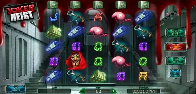 Joker Heist slot screenshot 1