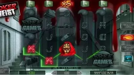 Joker Heist slot screenshot 2