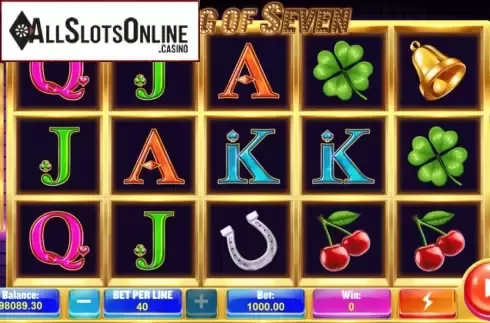 Reel Screen. King of Seven from Triple Profits Games