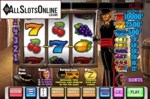 Game Workflow screen. La Mascará de Oro from MGA