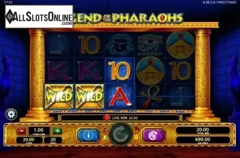 Screen 4. Legend of the Pharaohs from Barcrest