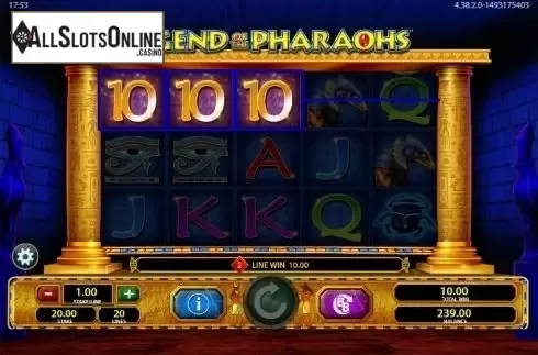 Screen 3. Legend of the Pharaohs from Barcrest