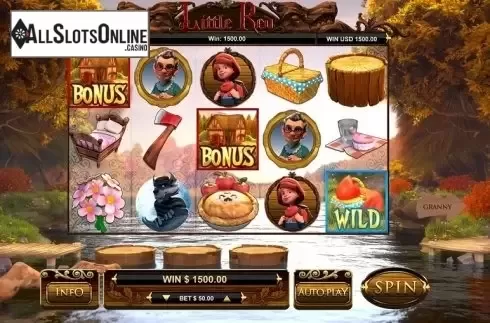 Screen2. Little Red from Leander Games