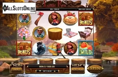 Screen3. Little Red from Leander Games
