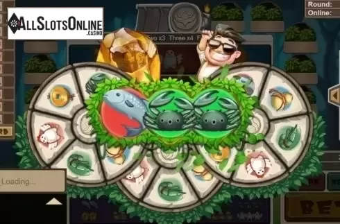 Game Screen. Lucky Combo from XIN Gaming