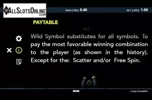 Paytable 4