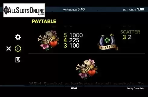 Paytable 3