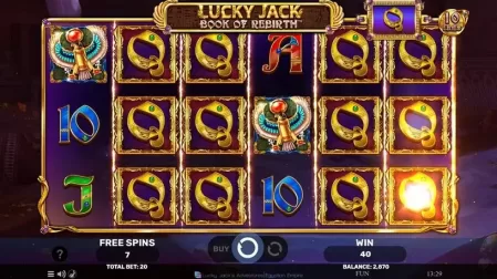 Lucky Jack – Book Of Rebirth slot screenshot 4
