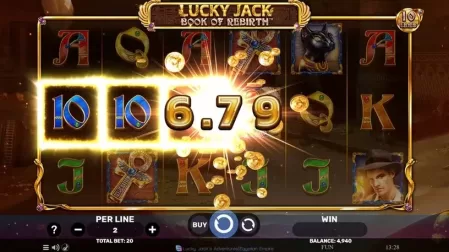 Lucky Jack – Book Of Rebirth slot screenshot 2