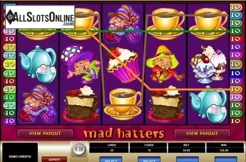 Screen7. Mad Hatters from Microgaming