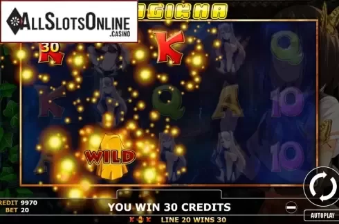Win Screen 1. Magikma from Fils Game
