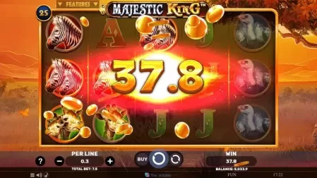 Majestic King slot screenshot 4