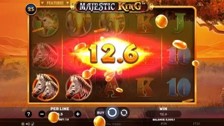Majestic King slot screenshot 2