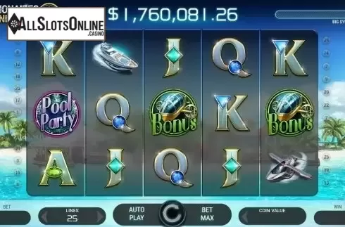 Game Workflow screen . Millionaires Island from The Stars Group