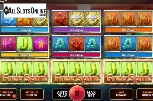 Free Spin screen 2