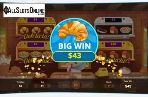 Big Win screen