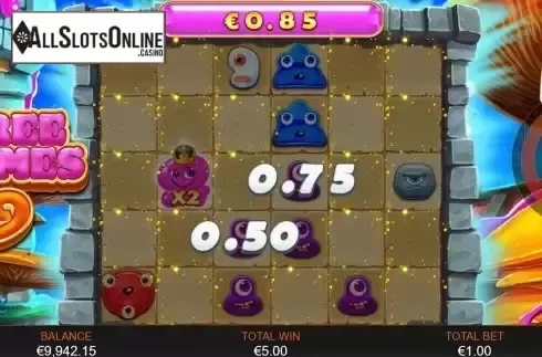 Free Spins Gameplay Screen