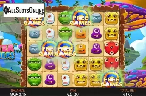 Free Spins Win Screen