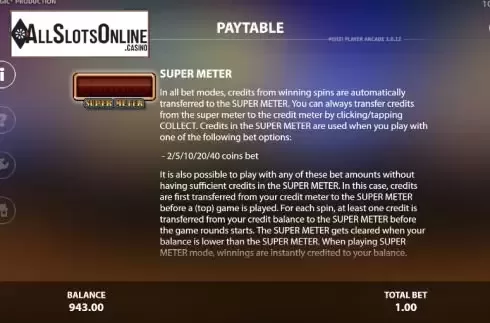 Paytable 4