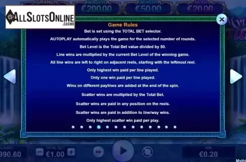 Game Features screen 3