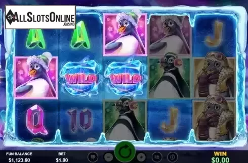 Free Spins Gameplay Screen