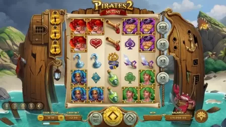 Pirates 2 Mutiny slot screenshot 1