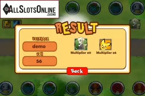 Win Screen 3. Pokemon Run from Vela Gaming