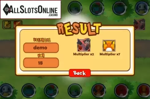 Win Screen 4. Pokemon Run from Vela Gaming