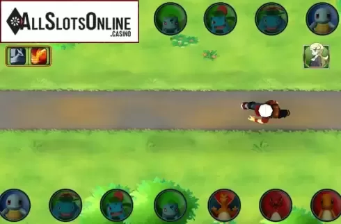 Game Screen. Pokemon Run from Vela Gaming