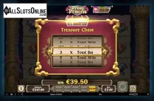 Screen 4. Prissy Princess from Play'n Go